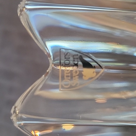 Orrefors Crystal Flower / Candy Bowl - Picture 4 of 4